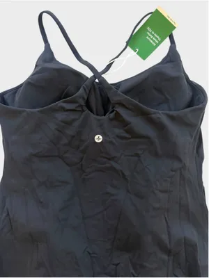 Size S Halara Softlyzero Plush Backless Active Easy Peezy Edition Black thumbnail 6