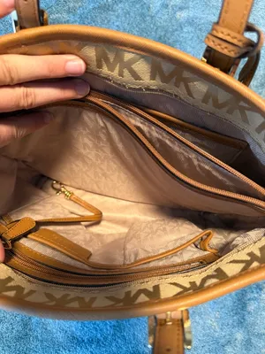 MICHAEL Michael Kors Tan Signature Jet Set Item Pocket Tote Bag Logo‎ Pattern thumbnail 9