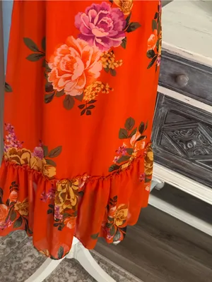 Donna Morgan Jardin Floral Midi Dress | Size 4 thumbnail 6
