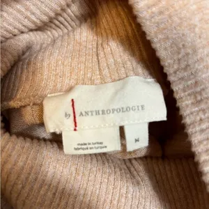 Anthropologie lace up side ‎ Maxi Turtleneck Sweater Tank Size Sz M thumbnail 11