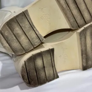 Sam Edelman Larina Cream Leather Tall Boots Platform Lug Sole Womens 6.5 thumbnail 14