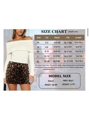 NEW Leopard Suede Skirt Mid-Rise Waist Cowgirl Stretch Bodycon Mini S thumbnail 3