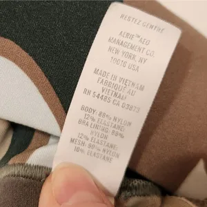 Offline By Aerie Camo Real Me Stretch Medium Support Ruched Sports Bra Medium thumbnail 7