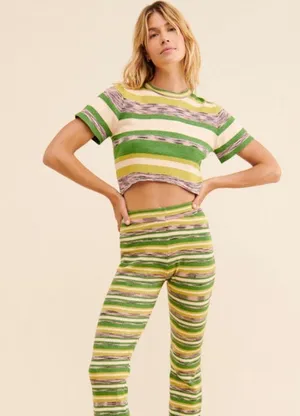 URBAN OUTFITTERS Tommy Stripe Knit Top thumbnail 3