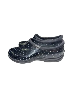 Sloggers Black and White Polka Dot Rain Clogs 10 outdoors gardening thumbnail 2