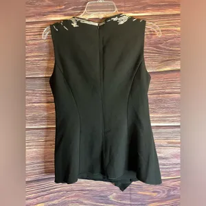 Anne Klein Black Sleeveless shirt. Size 4. NWT. thumbnail 5