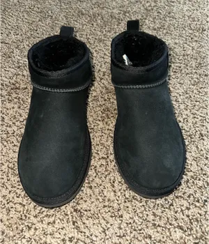 UGG Boots Ultra Mini Classic Black thumbnail 5