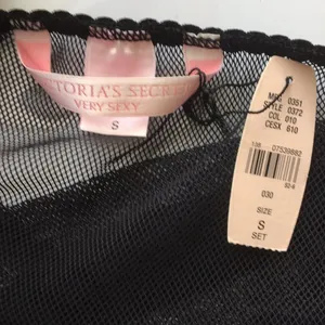 Victoria's Secret Very Sexy Black Sheer Open Front Lace Top Sleep Dress S thumbnail 7