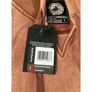 ALPHALETE Women’s Terry Oversized Hoodie - Bloodstone ,Size Large thumbnail 8