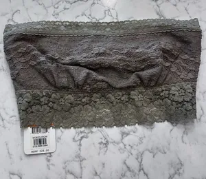 NWT‎ Free People Lace Strapless Bralette Size Small thumbnail 1