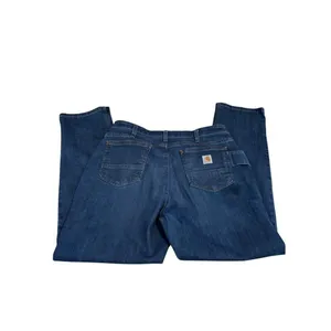 Carhartt Relaxed Fit Womens Denim Jeans Size 12 Short Made In Colombia thumbnail 2