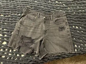 American Eagle Highest Rise Baggy Shorts 8 thumbnail 1