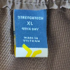 544 | NWT Old Navy StretchTech Brown Cargo Pants XL MidRise Straight Full Length thumbnail 6