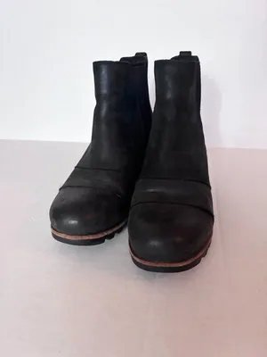 Sorel Lea Wedge Waterproof Chelsea Boot - 8.5 - Black thumbnail 2