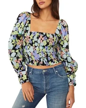 Free People Top Long Sleeve thumbnail 1