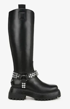 Circus by Sam Edelman Hayes Metal / Black Platform Boot Size 9M thumbnail 1