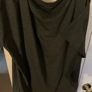 Next Level Apparel Gray T-Shirt with Rainbow Heart‎ Design thumbnail 3