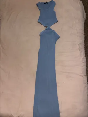 Blue Deluc Dress thumbnail 2
