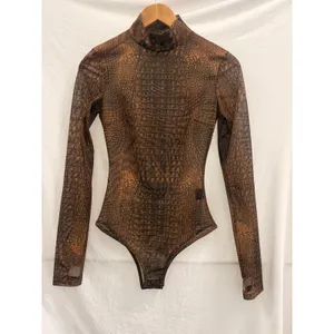 I.AM.GIA Kenzie Bodysuit 2.0 Croc Animal Print Loud‎ Streetwear NYC Small thumbnail 3