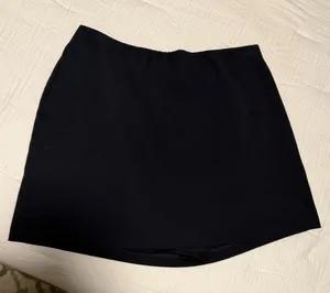 Abercrombie Scarlett Mini Skort Curve Love Black thumbnail 1