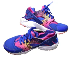Nike Huarache Run Print GS running shoes Purple Pink 7Y Womens 8.5 thumbnail 6