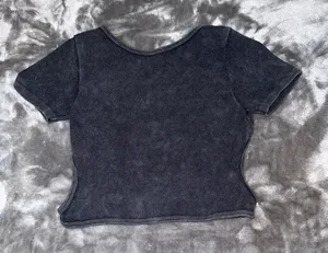 Backless crop top! Black Size XS thumbnail 1