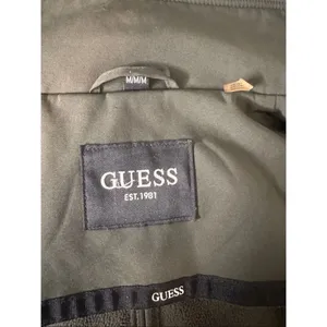 GUESS Women’s Black Hooded Zip-Up Jacket Coat Size M thumbnail 9