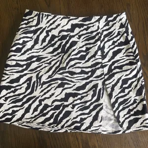 Motel Rocks Zebra Mini Skirt thumbnail 1