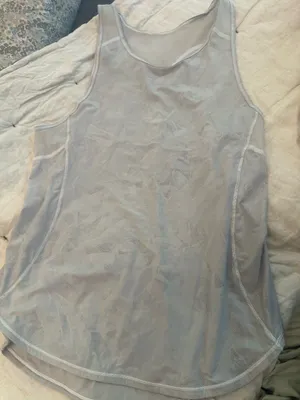 Lululemon Tank Top White/Grey thumbnail 1