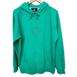 Shane Dawson x Jeffree Star Emerald Green Pig Hoodie Large Pullover Sweatshirt thumbnail 5