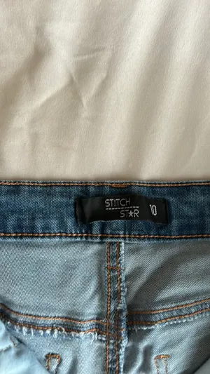 Stitch star flare leg jeans Blue Size 10 thumbnail 3
