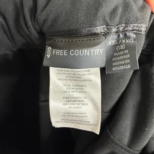 Free Country Black Straight Leg Snow Pants Polyester NWT Womens XXL thumbnail 8
