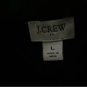 J. Crew Womens black smocked midi dress thumbnail 9