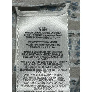 BCBG MaxAzria Kyndal XXS High-Low Maxi Dress Tapestry Long Sleeve Designer Boho thumbnail 14