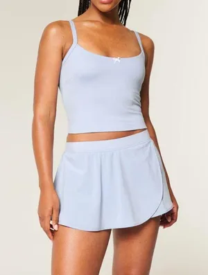 Hollister baby blue matching set thumbnail 1