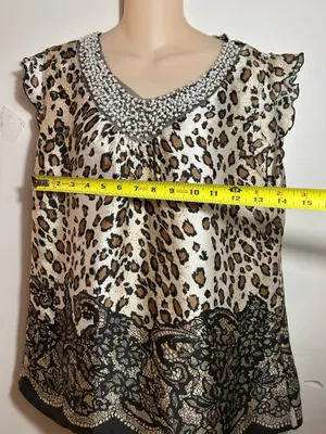 Women's stylish set -blouse and skirt.Size L. $30. thumbnail 3