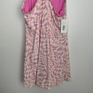 Outdoor Voices Exercise Dress Wavy Checker Womens XL New Athleticwear Pickleball thumbnail 4