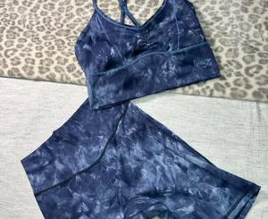 Gymshark Elevate Longline Sports Bra & Shorts thumbnail 1
