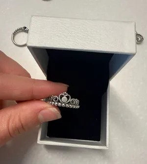 Pandora Princess Tiara Crown Ring thumbnail 1