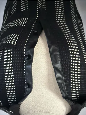 Zara Black Pleated Mini Dress - Shiny A-Line thumbnail 3