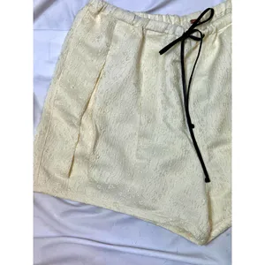 Free People Pearl Satin Shorts Drawstring Waist Tofu L thumbnail 11
