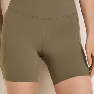 Lululemon Fast and Free Olive Green Women's Shorts 8” Light size 2 $78 thumbnail 2
