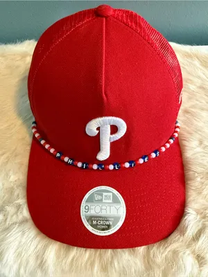 New Era 9Forty Philadelphia Phillies Women's Friendship Snapback Hat thumbnail 1