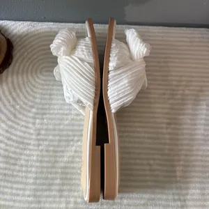 & Other Stories White Bow Sandals thumbnail 3