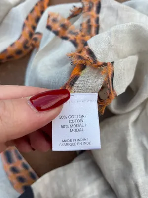 Beautiful abstract print scarf thumbnail 3