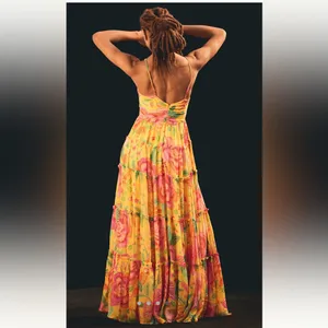 FARM Rio Macaw Bloom Maxi Dress- size XS thumbnail 2
