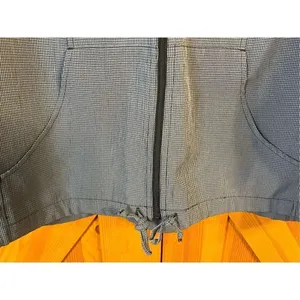 Christopher and Banks blue checkered zip up hoodie size large (1945)￼ thumbnail 2