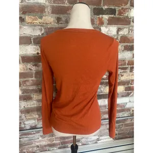A New Day Long Sleeve Ribbed Crewneck Top (Size Small) thumbnail 4