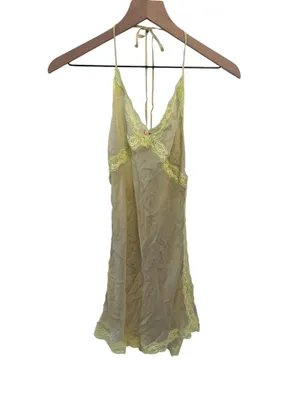 NWT Skims romance lace slip dress Silk XS Sage ( SOLD OUT) Rare thumbnail 4