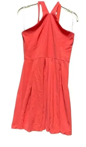 Minuet size Medium strappy fit n flare coral lined sundress thumbnail 1